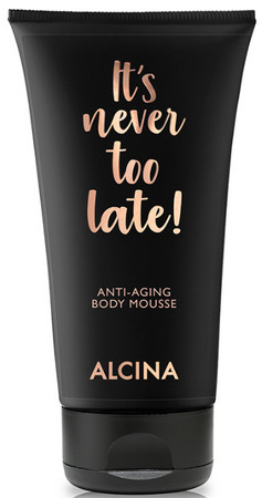 Alcina It's Never Too Late Anti-Aging Body Mousse firming body foam cream