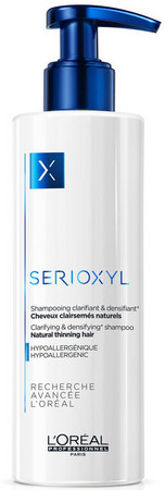 L'Oréal Professionnel Serioxyl Densifying Shampoo Natural Thinning Hair shampoo for undyed thinning hair