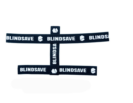 BlindSave Goalie mask straps & screws (ORIGINAL) Ersatzstreifen