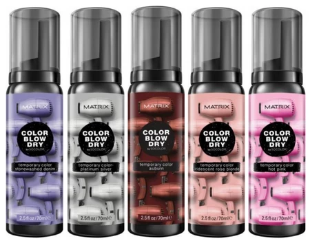 Matrix Color Blow Dry Temporary Color washable coloring foam