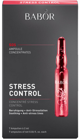 Babor Ampoule Concentrates SOS Stress Control sérum pro sjednocení a zklidnění
