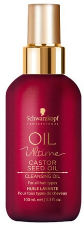 Schwarzkopf Professional Oil Ultime Castor Seed Oil Cleansing Oil Rizinusöl für Haar und Kopfhaut