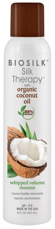 BioSilk Organic Coconut Oil Whipped Volume Mousse whipped volume mousse