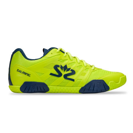 Salming Hawk 2 Shoe Men Fluo Green/Navy Indoor shoes