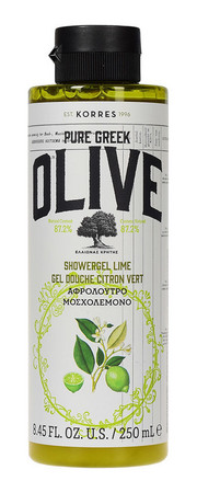 Korres Pure Greek Olive Lime Showergel sprchový gél s limetkovou vôňou