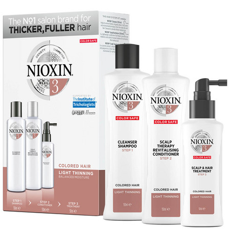 Nioxin Trial Kit System 3 für coloriertes, dezent dünner werdendes Haar