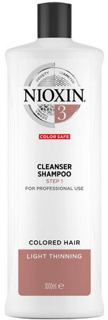 Nioxin Cleanser 3 shampoo for fine hair