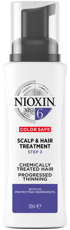 Nioxin Scalp Treatment 6 ošetření pokožky pre normálné a silné vlasy