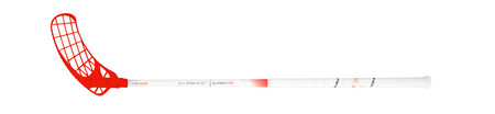 Unihoc ICONIC SUPERSKIN MID 30 white/red Florbalová palica