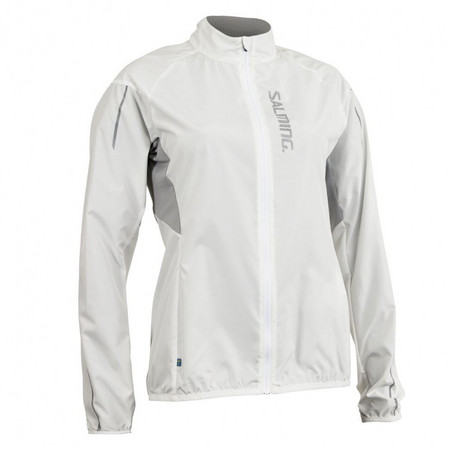 Salming Ultralite Jacket 3.0 Women White Běžecká bunda