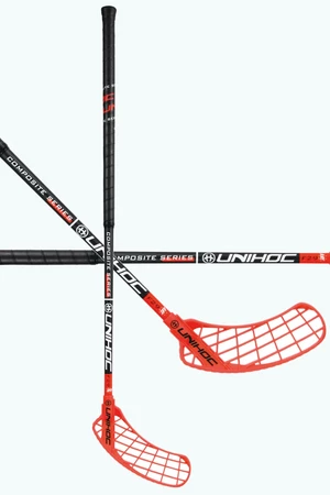 Unihoc SONIC Composite 29 black/red Floorball schläger