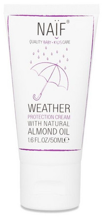 NAÏF Natural Almond Oil Weather Protection Cream