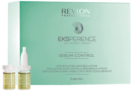 Revlon Professional Eksperience Sebum Control SOS Scalp Balancing Lotion kúra pre mastnú vlasovú pokožku