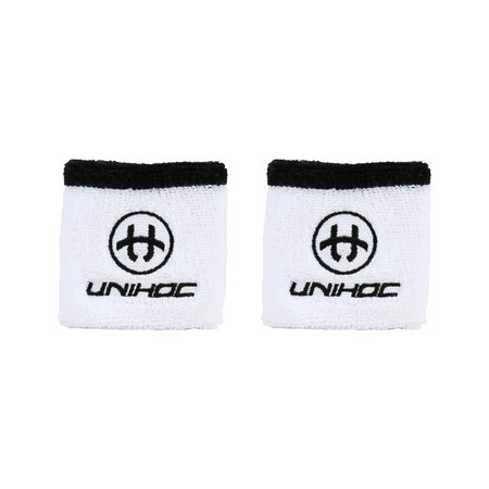 Unihoc Wristband SWEAT 2-pack white Potítka