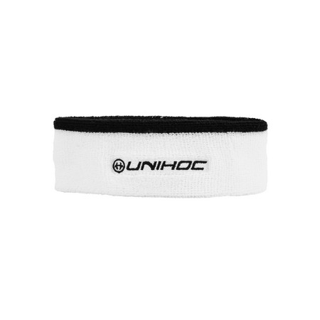 Unihoc Headband SWEAT mid white Čelenka