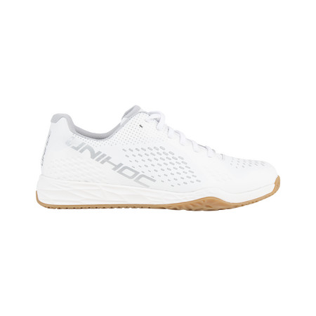 Unihoc Shoe U5 PRO LowCut Men white/silver Indoor shoes