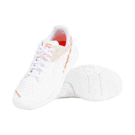 Unihoc Shoe U5 PRO LowCut Women white/coral Indoor shoes