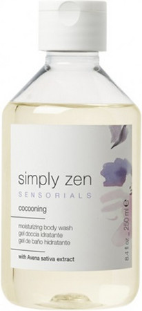 Simply Zen Sensorials Cocooning Body Wash shower gel with a calm floral scent