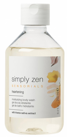 Simply Zen Sensorials Heartening Body Wash shower gel with a stimulating scent