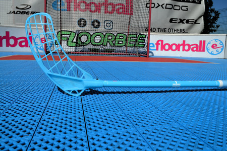 Zone floorball HYPER AIR ShotCurve 2.0° 29 all blue Florbalová hůl