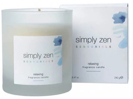 Simply Zen Sensorials Relaxing Fragrance Candle vonná svíčka s relaxační vůní
