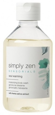 Simply Zen Sensorials Soul Warming Body Wash shower gel with a warm scent