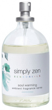 Simply Zen Sensorials Soul Warming Ambient Fragrance Spray vonný sprej s hřejivou vůní
