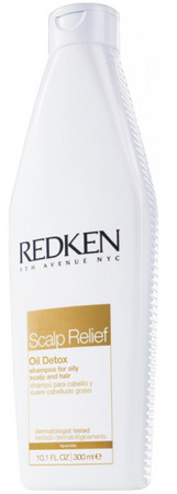 Redken Scalp Relief Oil Detox Shampoo detoxikačné šampón pre mastné vlasy a pokožku hlavy
