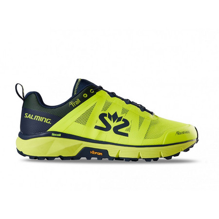 Salming Trail 6 Men Safety Yellow/Navy Running shoes