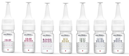 Goldwell Dualsenses Serum Sampler Box sada pečujících sér na vlasy