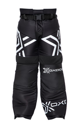 OxDog XGUARD GOALIE PANTS JR Black/White Brankářské kalhoty
