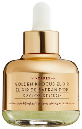 Korres Golden Krocus Saffron Elixir saffron elixir against skin aging