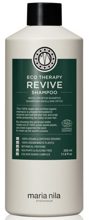 Maria Nila Eco Therapy Revive Shampoo detoxifying shampoo for revitalizing hair