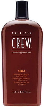 American Crew 3-in-1 pánsky šampón 3v1