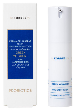 Korres Greek Yoghurt Day Cream-Gel Oily Skin Feuchtigkeitscreme für fettige Haut
