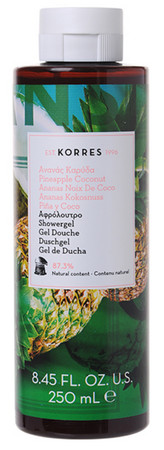 Korres Pineapple Coconut Showergel sprchový gel - ananas a kokos