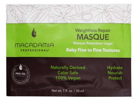 Macadamia Weightless Repair Masque light nourishing mask