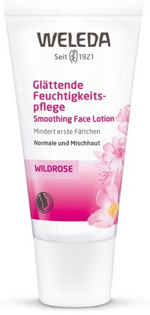 Weleda Wild Rose Smoothing Face Lotion pink cream for combination skin