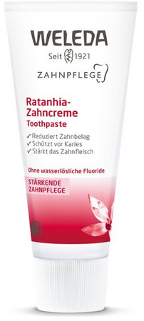 Weleda Ratanhia Toothpaste Ratanhia-Zahncreme