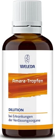 Weleda Amara-Tropfen Dilution kapky při problémech s trávením