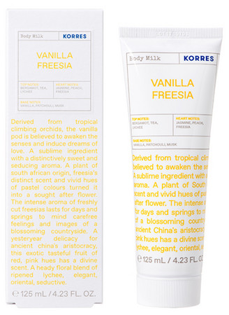 Korres Vanilla / Freesia Body Milk moisturizing body milk