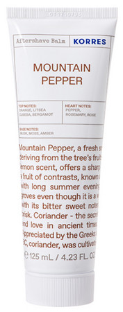Korres Mountain Pepper Aftershave Balm Balsam für After-Shave-Pflege
