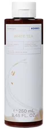 Korres White Tea Showergel sprchový gel s vůní bílého čaje