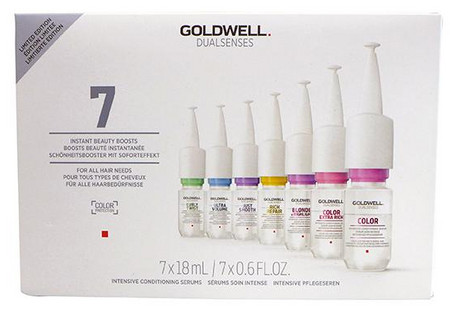 Goldwell Dualsenses Serum Sampler Box sada ošetrujúcich sér na vlasy