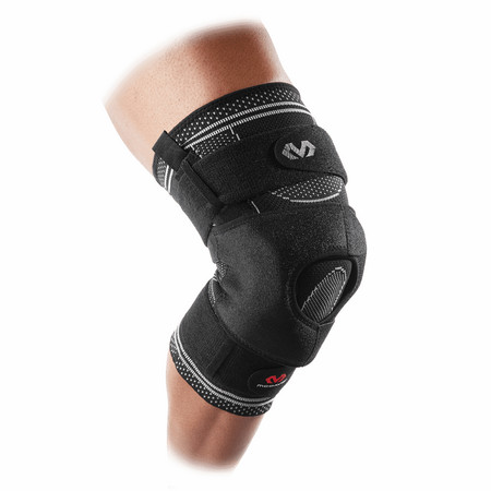 McDavid 5149 Elite Engineered Elastic Knee Brace With Dual Wrap And Hinges Knieorthese