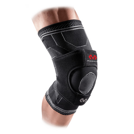 McDavid 5147 ELITE Engineered Elastic™ Knee Support w/ dual wrap & stays knee brace