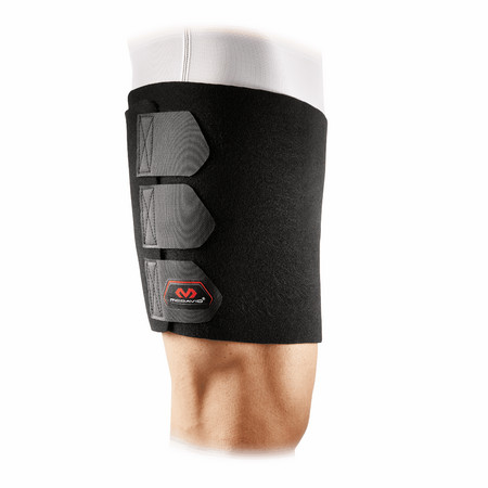McDavid Thigh Wrap / Adjustable Black OS (478R) Drape leg