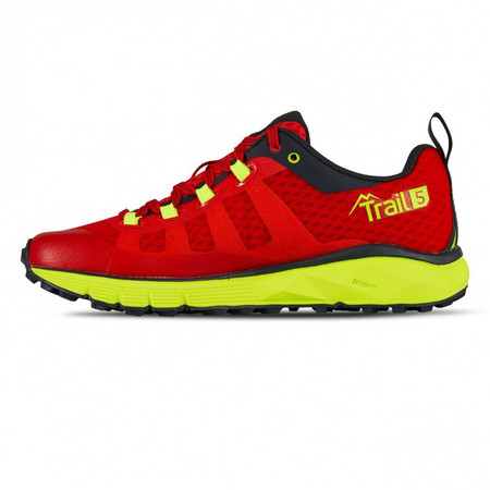 Salming Trail 5 Women Poppy Red/Safety Yellow Running shoes