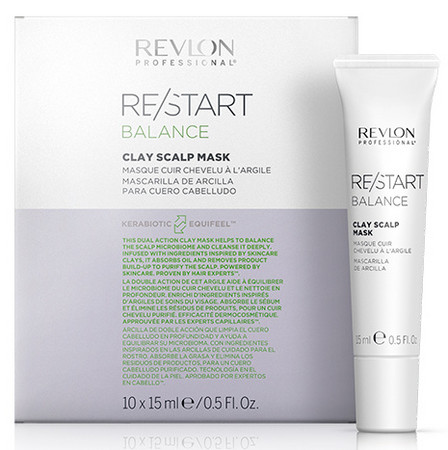 Revlon Professional RE/START Balance Clay Scalp Mask clay mask for hair scalp