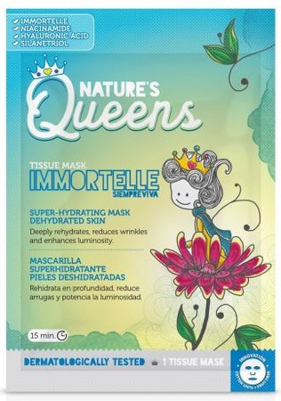 Diet Esthetic Nature's Queens Immortelle Super-hydrating Mask moisturizing face mask